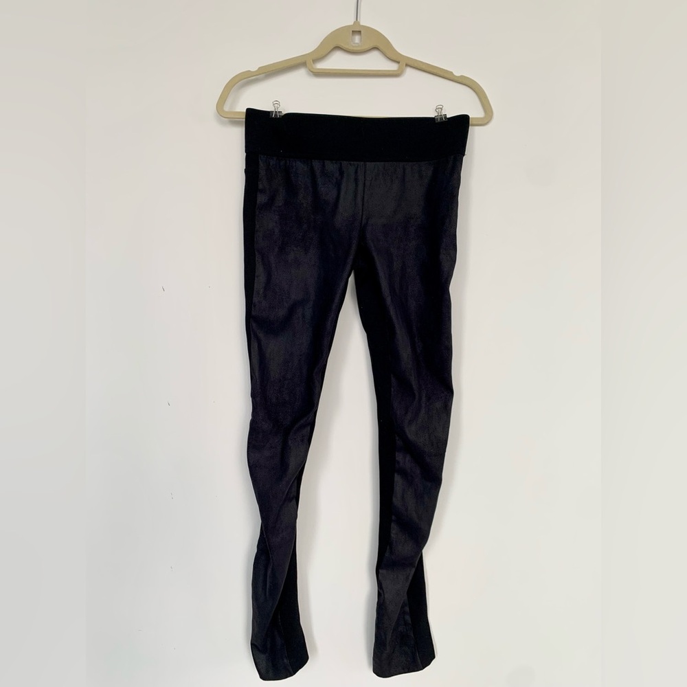 Two sides Black Leggings